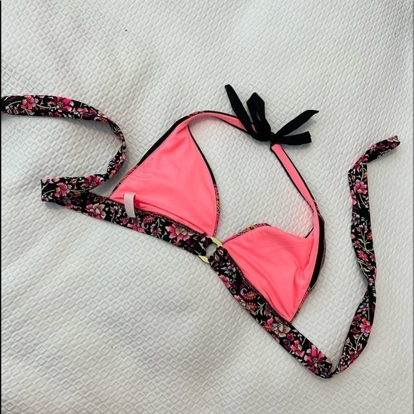Victoria Secret Floral Bikini Top Size M - Picture 10 of 14